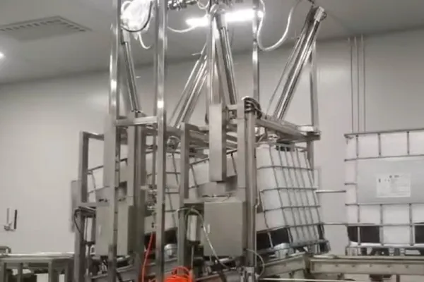 Llenado de productos químicos de alta pureza