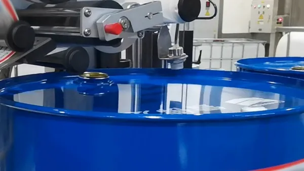 Llenado de lubricantes industriales