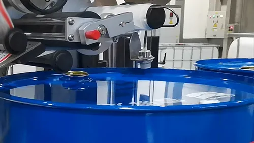 Llenado de lubricantes industriales