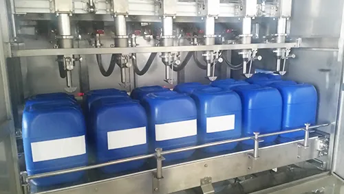 Llenadoras para bidones industriales (5-40 L)