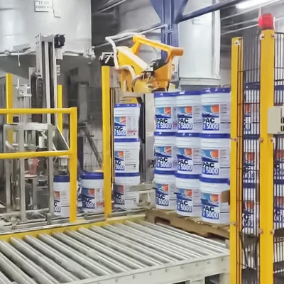 Llenado de materiales de construcción y recubrimientos