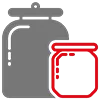 Llenadoras para frascos y botellas (300 ml- 40 L)