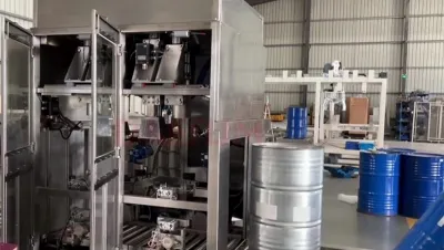 Llenadora automática de tambores