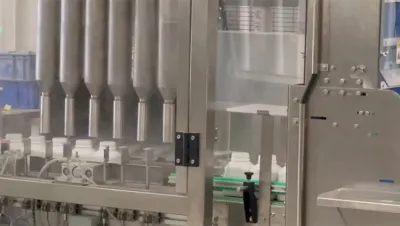 Llenadora automática de polvo para botellas