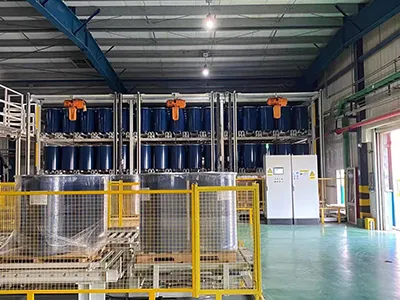Almacén de palets vacíos/IBCs