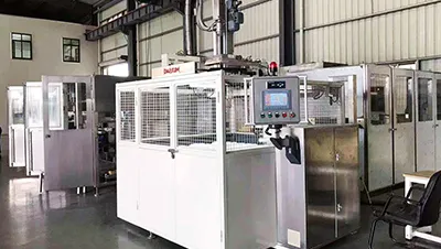 Llenadora automática para bidones, tambores e IBCs