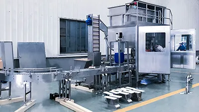Llenadora automática para baldes y bidones