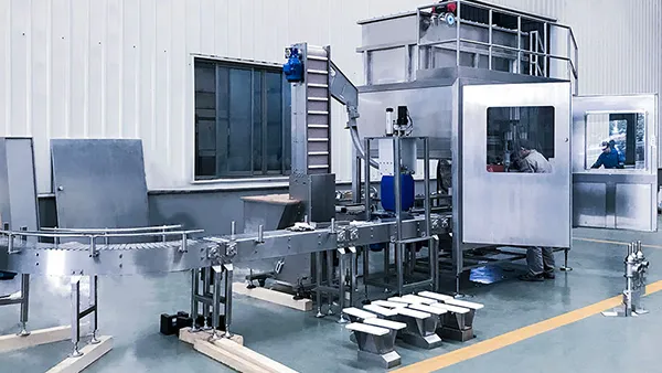 Llenadora automática para baldes y bidones