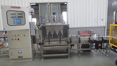 Llenadora automática de latas metálicas
