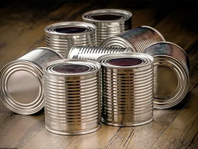 Llenadora automática de latas metálicas