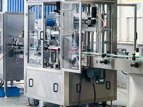 Taponadora automática y prensa de tapas