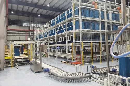 Línea automática de envasado para tambores