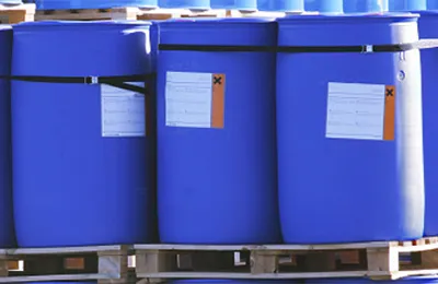 Almacén automático de tambores vacíos