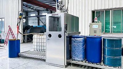 Llenadora semiautomática para tambores